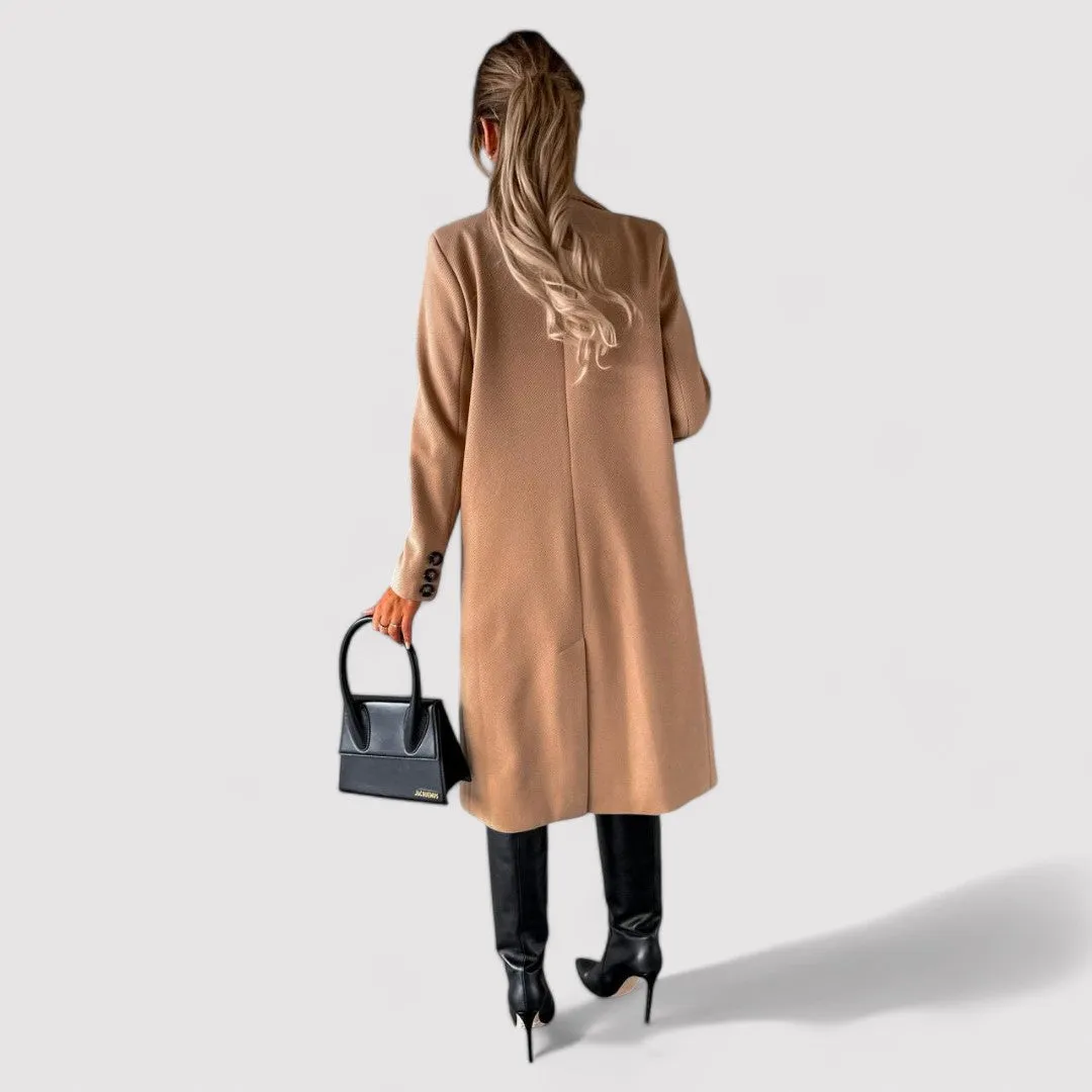 Ancien | Retro Warm Wool Coat for Women