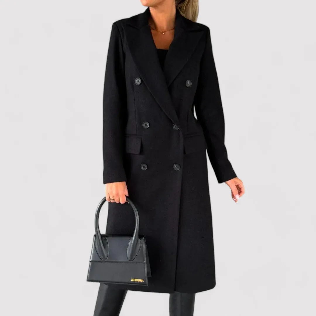 Ancien | Retro Warm Wool Coat for Women