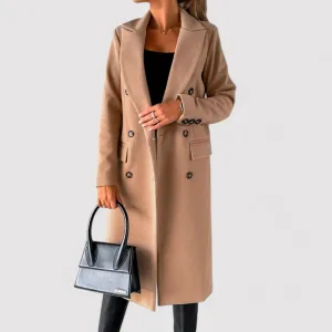 Ancien | Retro Warm Wool Coat for Women