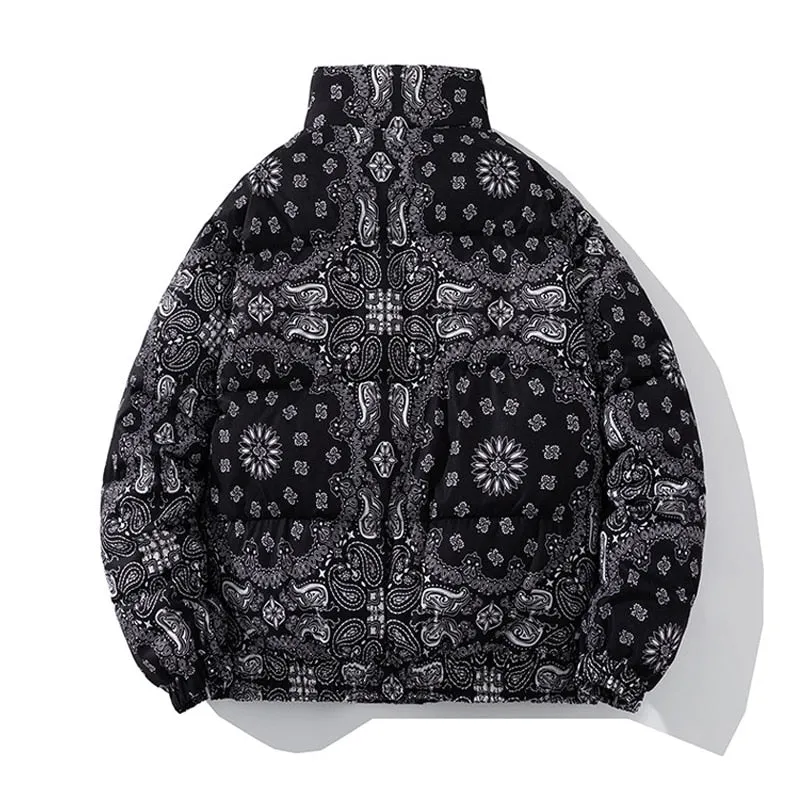 Bandana Puffer Coat