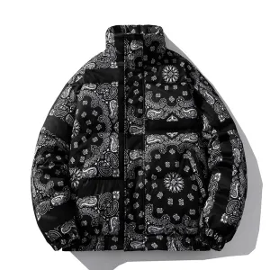 Bandana Puffer Coat