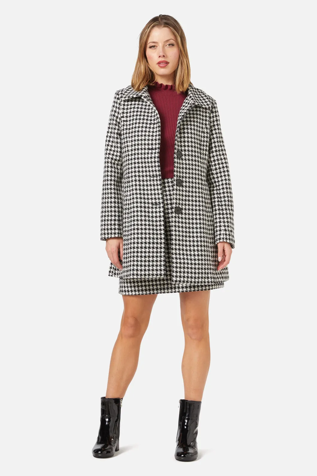 Blake Check Coat