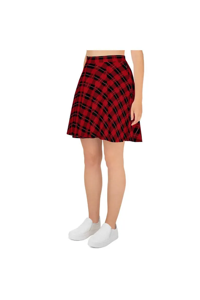 Buffalo Plaid Skater Skirt