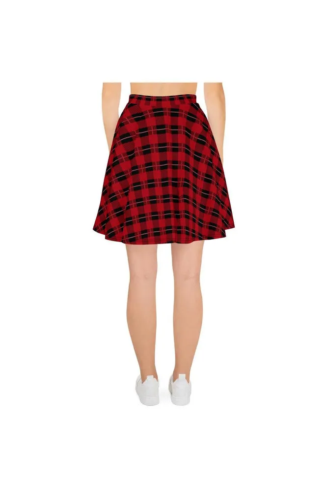 Buffalo Plaid Skater Skirt