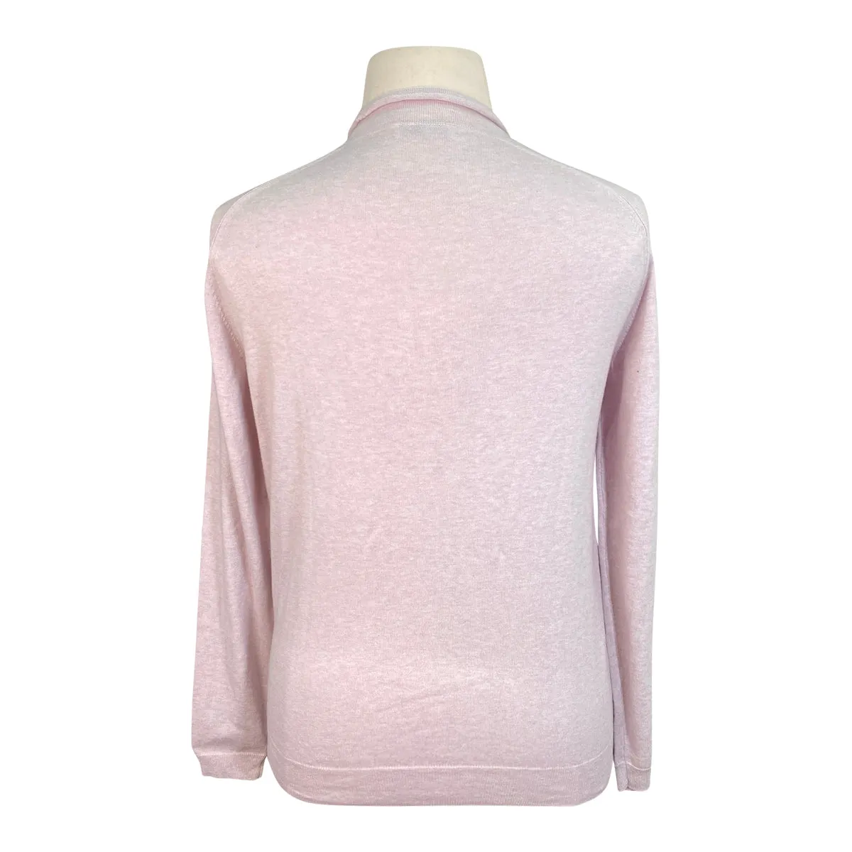 Callidae 'The Lightweight Mock' L/S Shirt in Blush - Women's Large