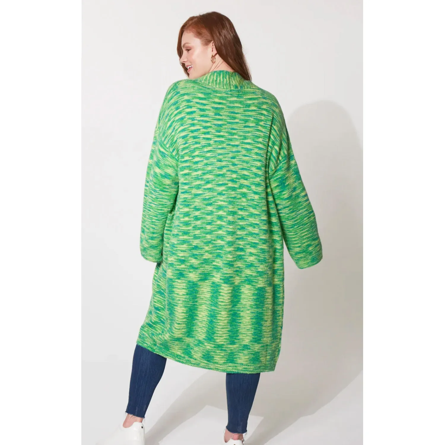 Cardigan Lahti ONE SIZE - Evergreen