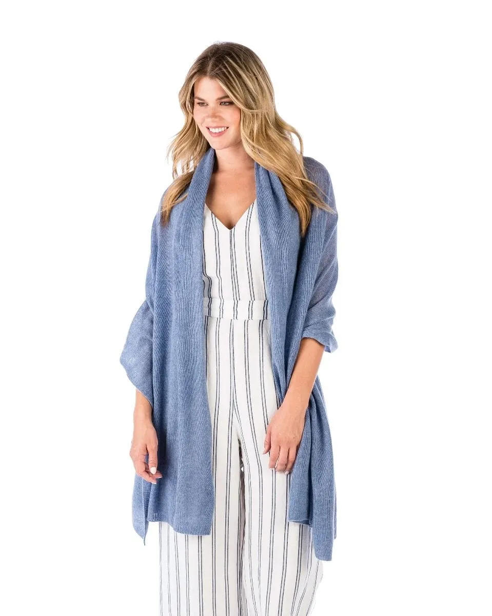 Cashmere Breezy Travel Wrap