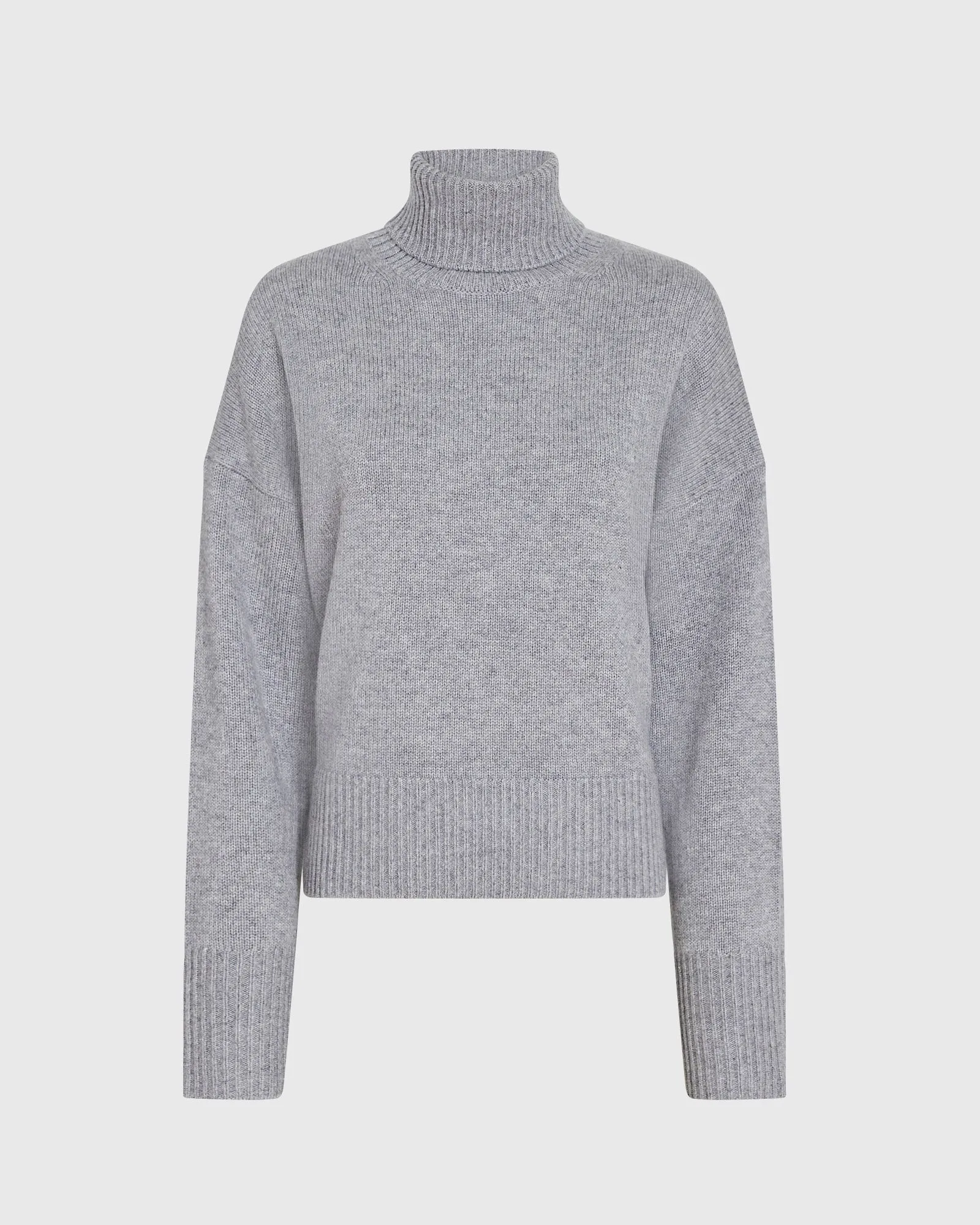 Cashmere Turtleneck Pullover Sweater