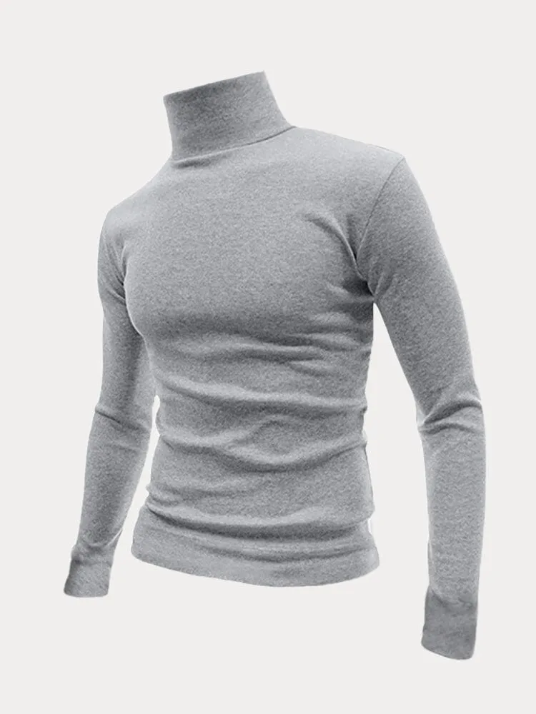 Classic Turtleneck Pullover Undershirt