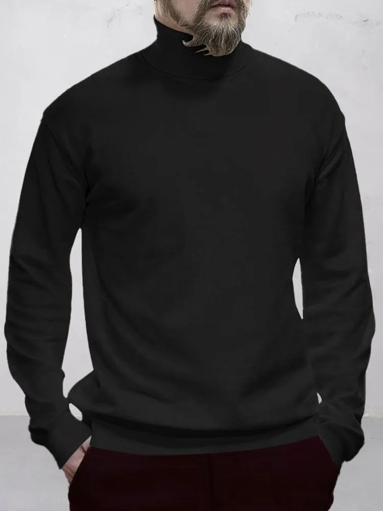 Classic Turtleneck Pullover Undershirt