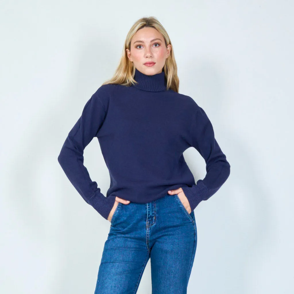 Classic turtleneck pullover wholesale