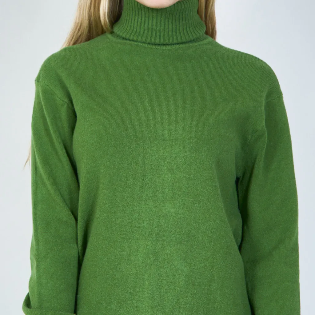 Classic turtleneck pullover wholesale