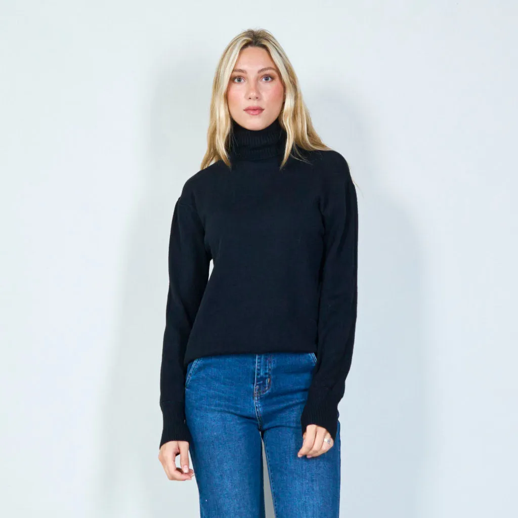 Classic turtleneck pullover wholesale