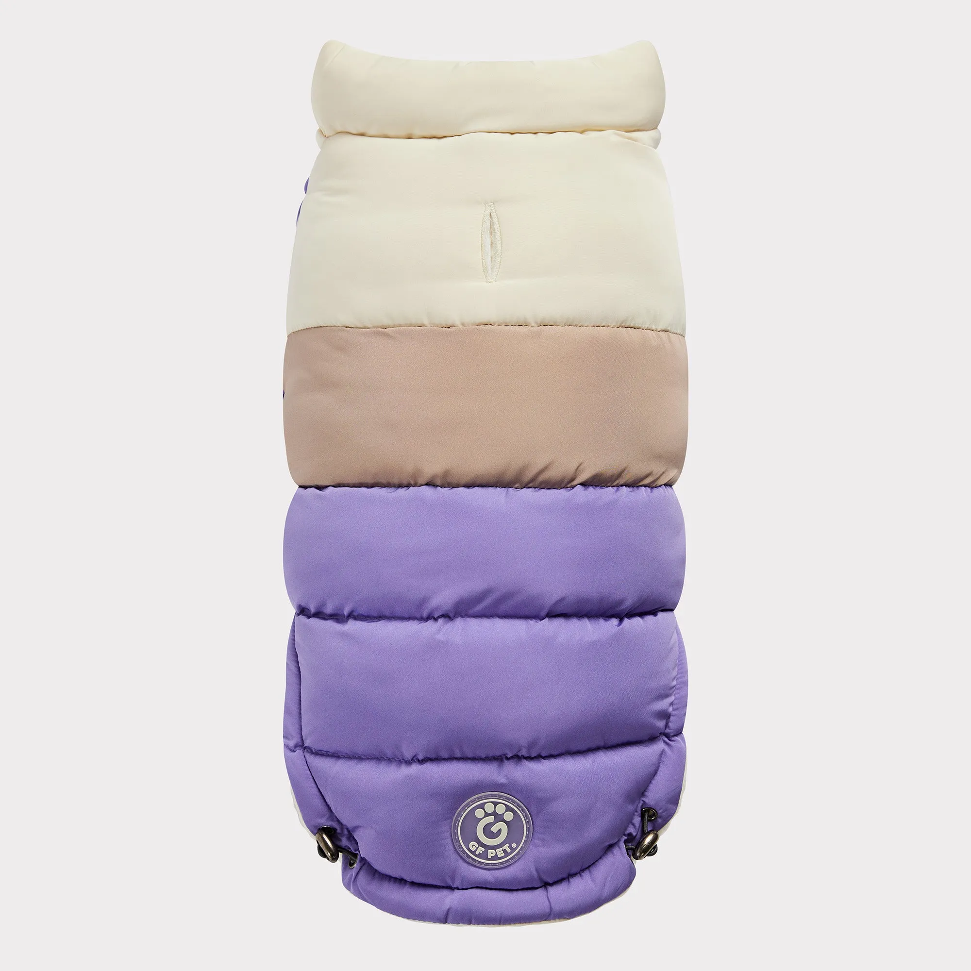 Color Block Dog Puffer | Purple