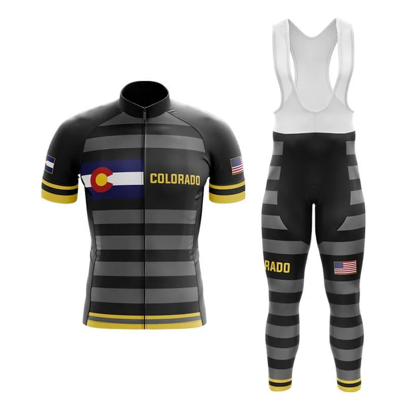 Colorado (V8) (Black) Club Cycling Kit