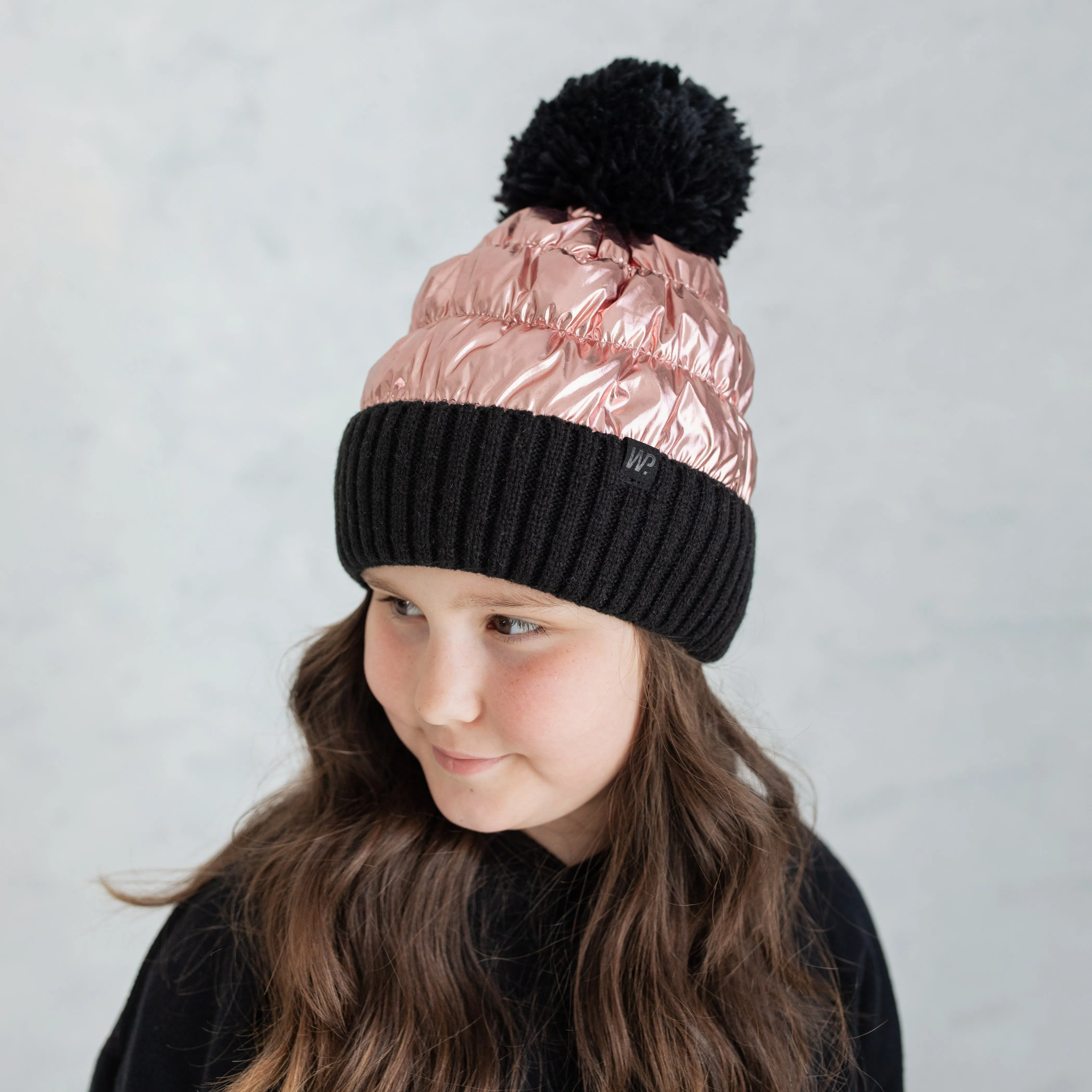 Girl's Rose Gold Toque