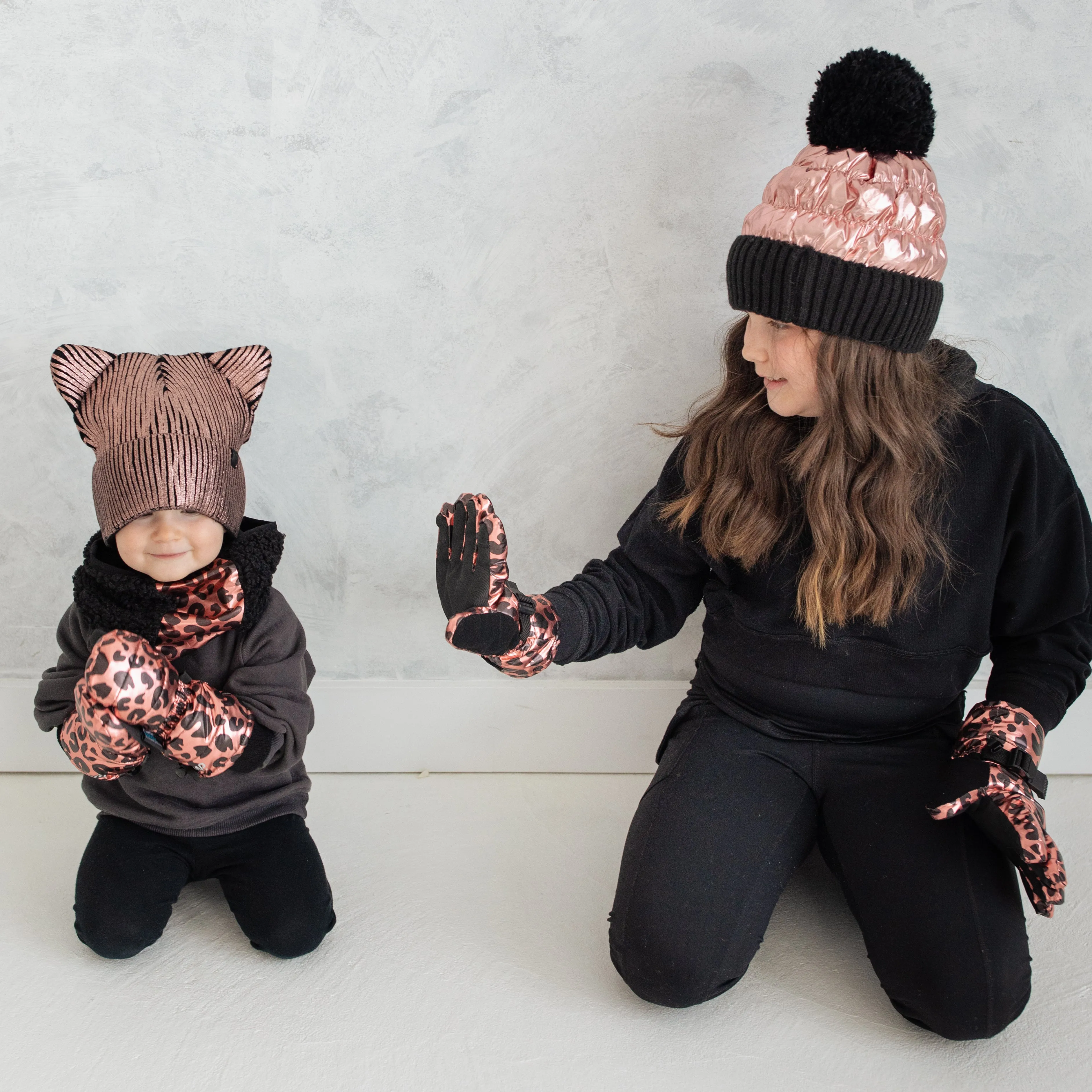 Girl's Rose Gold Toque