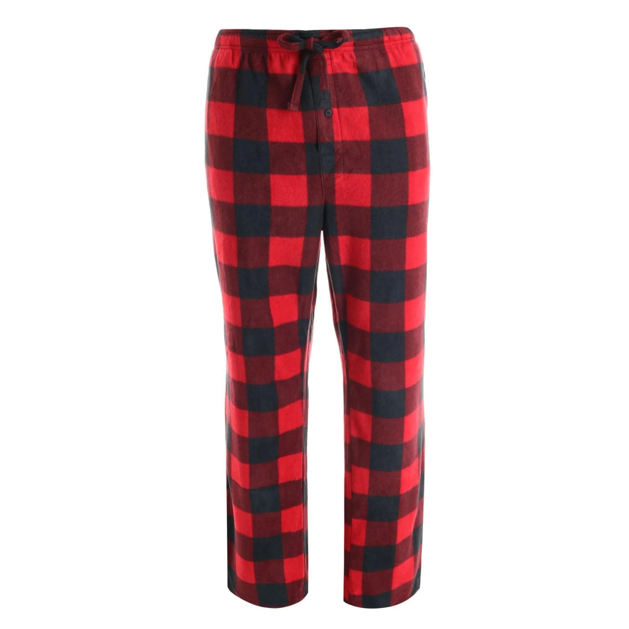 Hanes Men's Big and Tall X Temp Micro Fleece Pajama Set