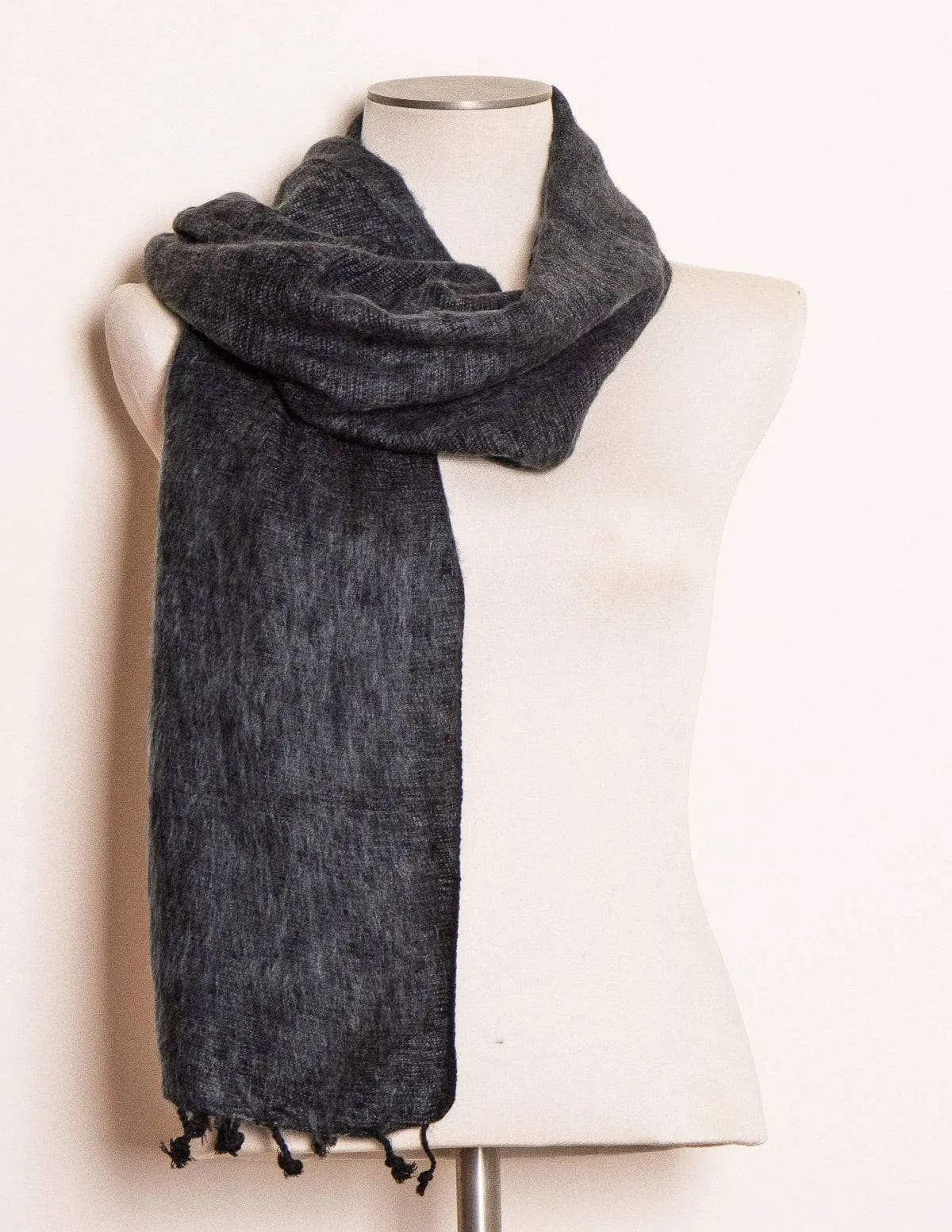 Himalayan Yak Wool Wrap - Black