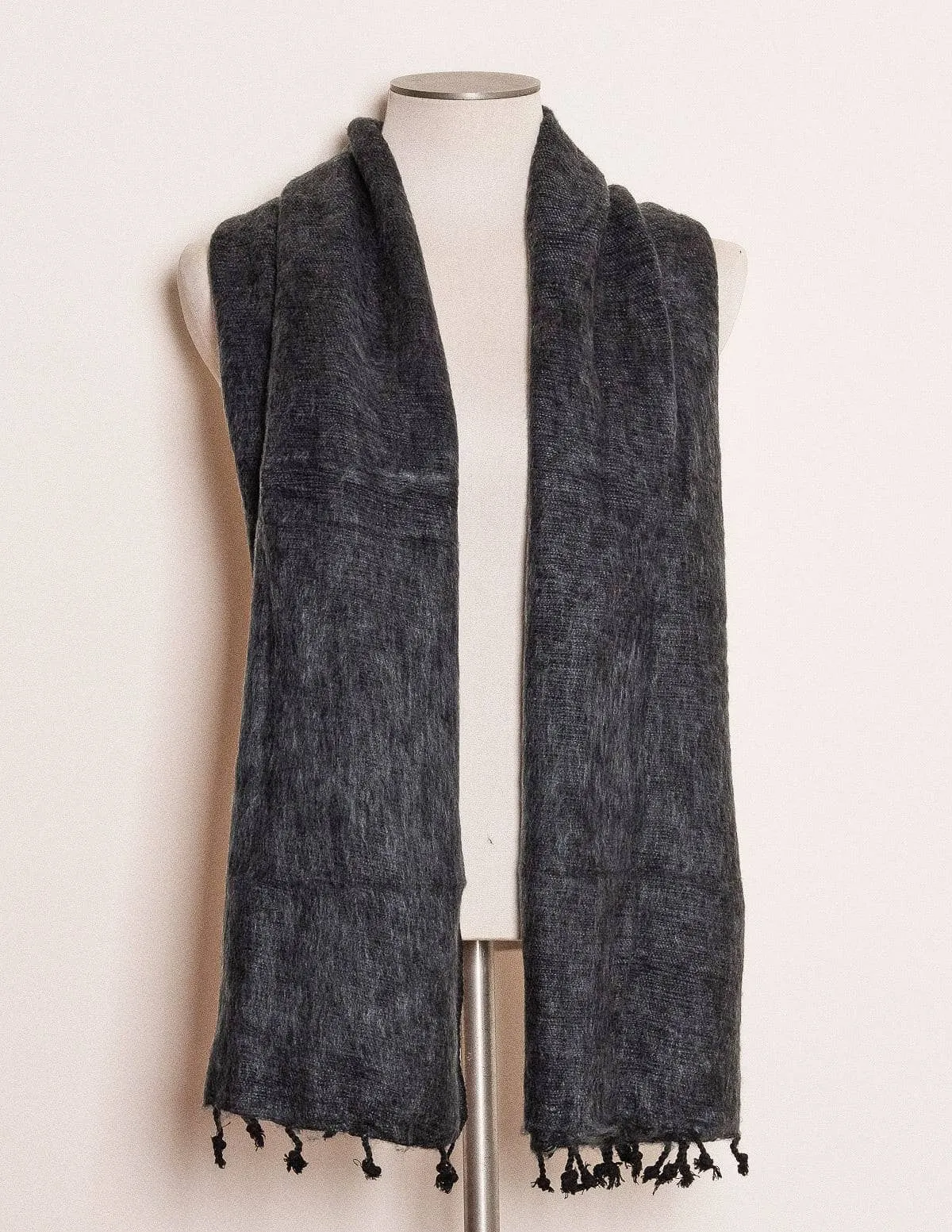 Himalayan Yak Wool Wrap - Black