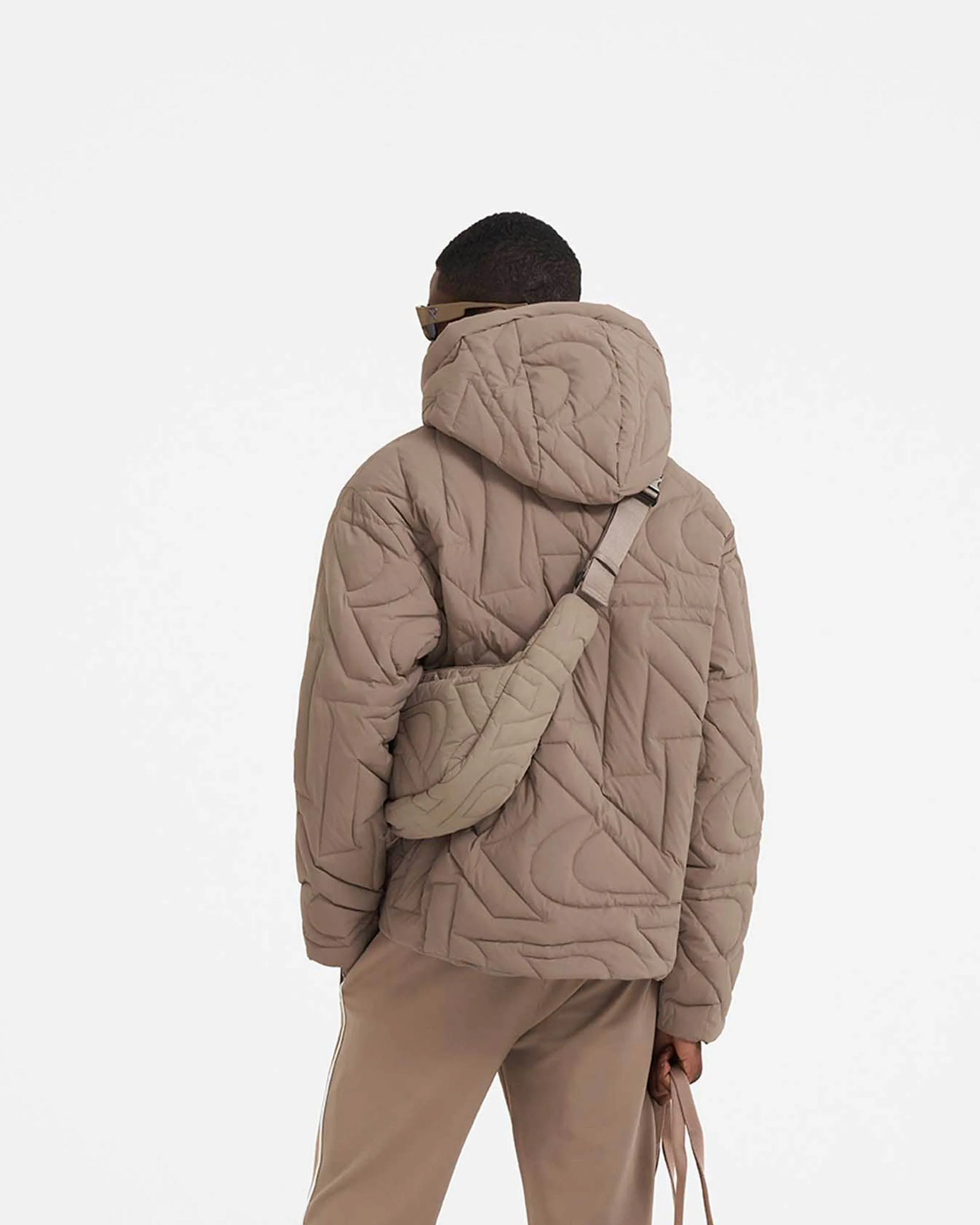 Initial Lightweight Hooded Jacket - Mushroom