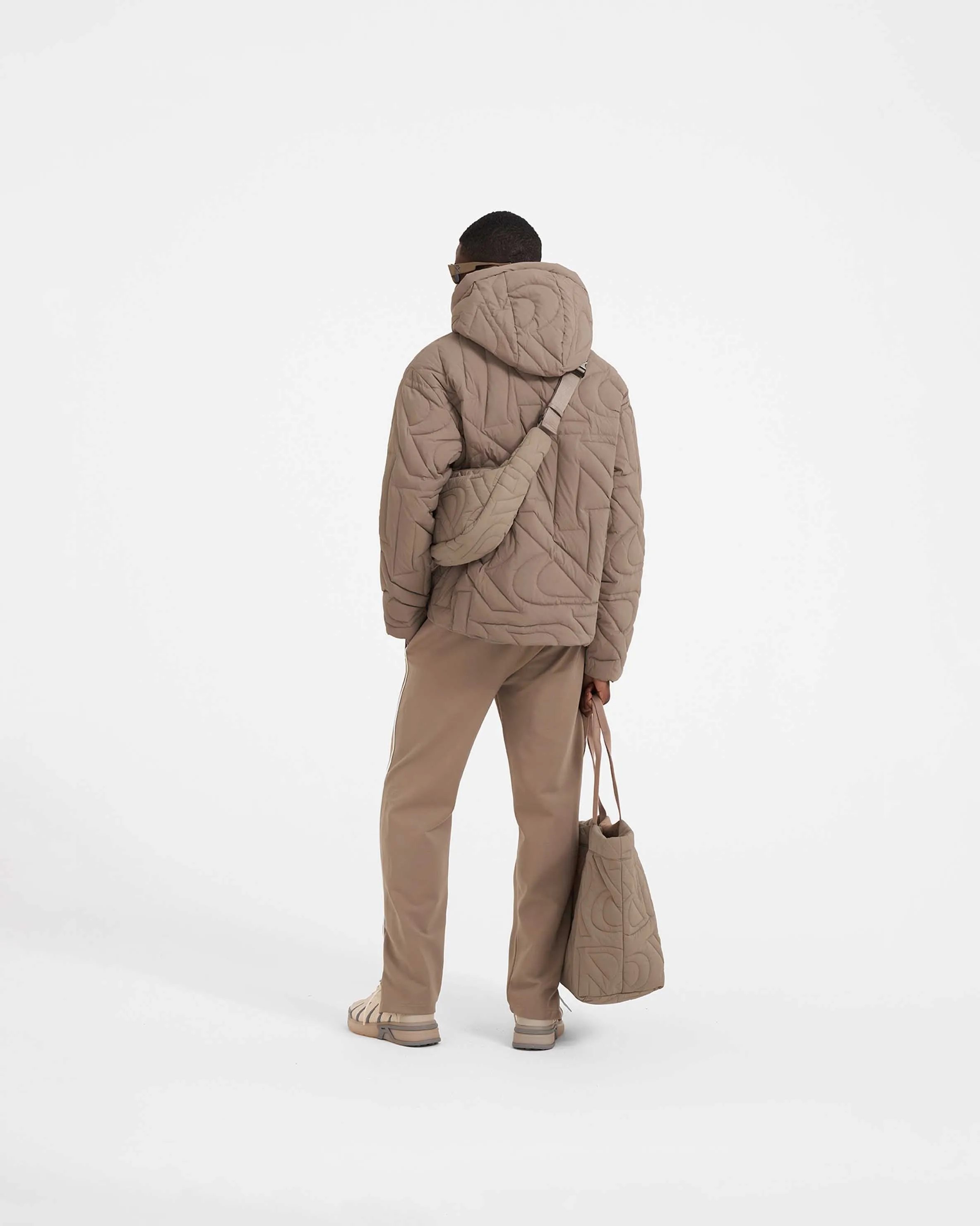 Initial Lightweight Hooded Jacket - Mushroom