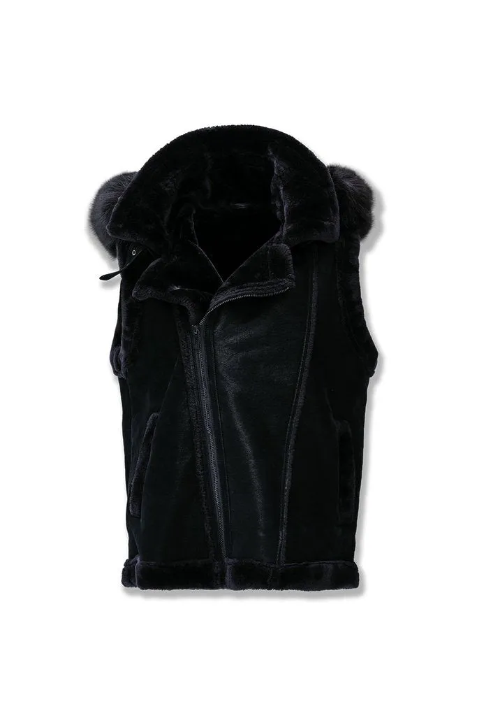 Jordan Craig LEGACY EDITION DENALI SHEARLING VEST Men’s - BLACK