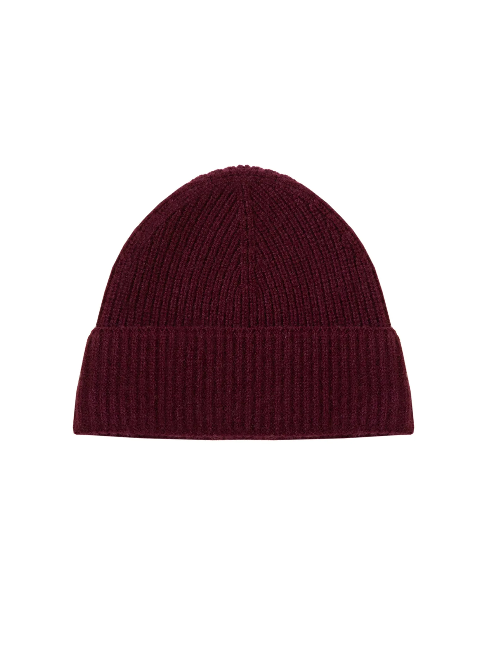 Mens Core Cashmere Rib Beanie Hat