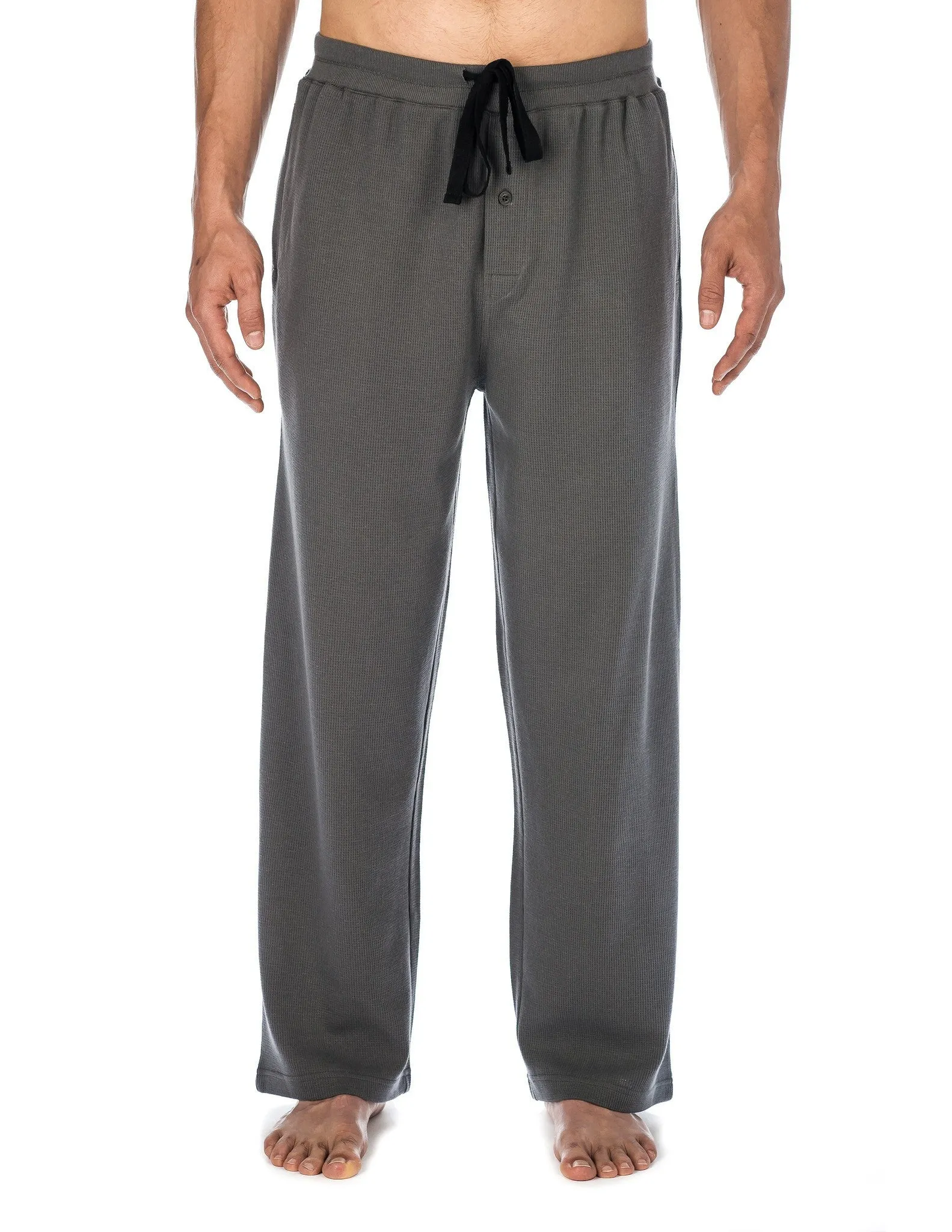 Men's Waffle Knit Thermal Lounge Pant