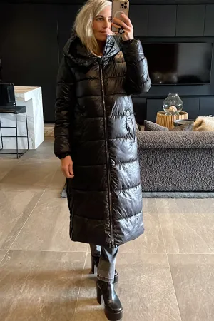 Midnight Puffer Coat