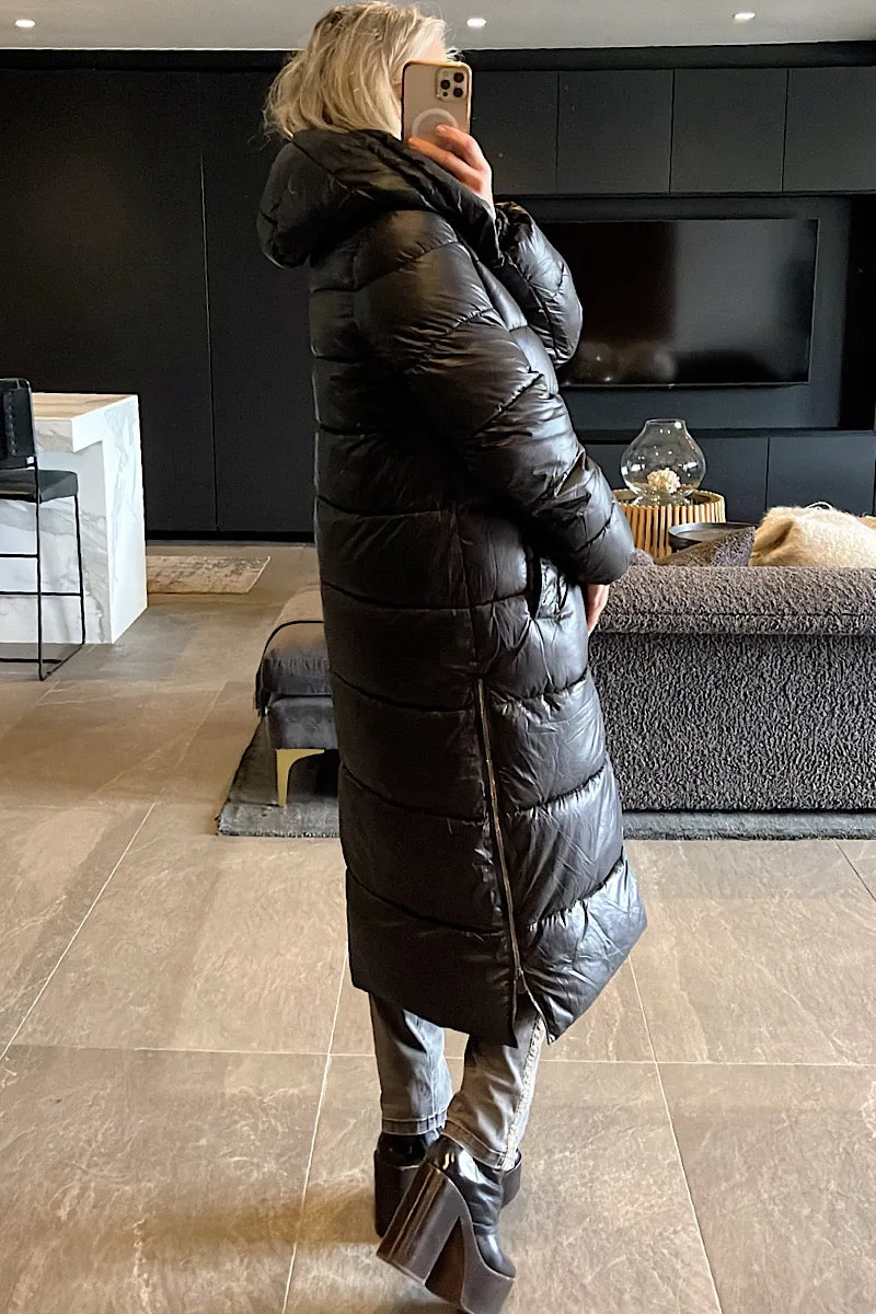 Midnight Puffer Coat