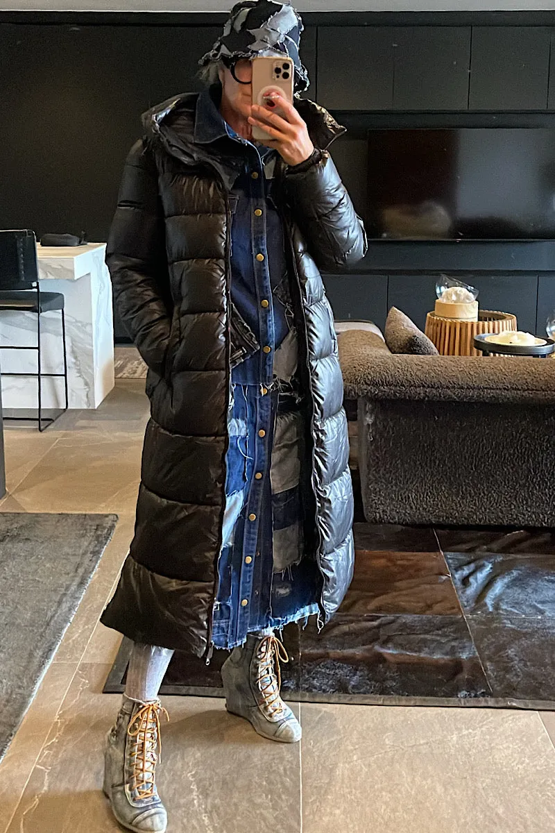 Midnight Puffer Coat