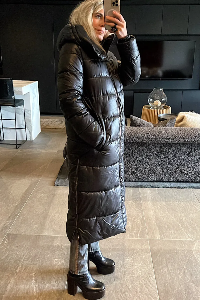 Midnight Puffer Coat