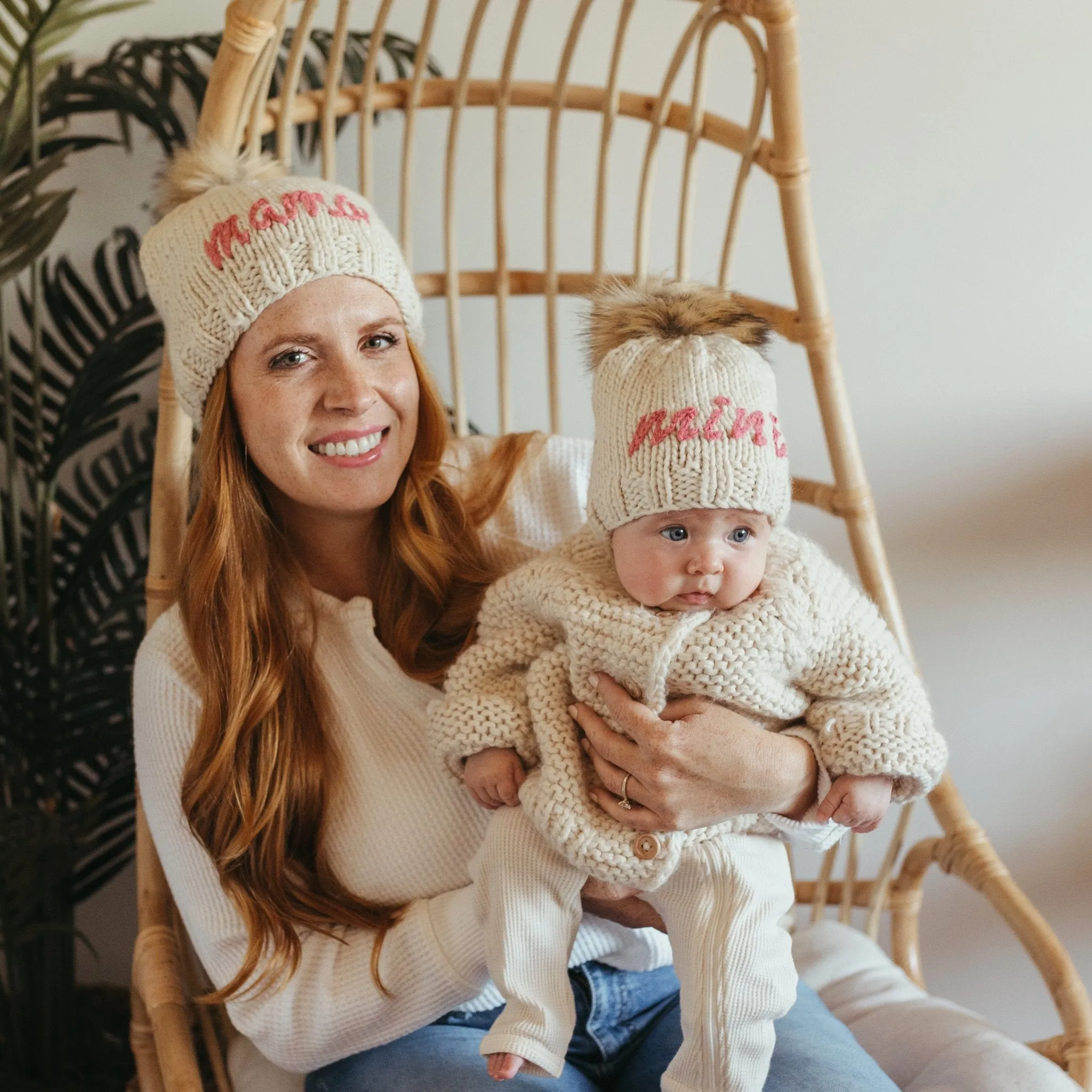 Mini Cerise Beanie Hat