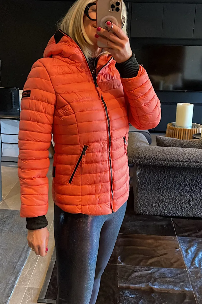 Navahoo Salmon Puffer Jacket