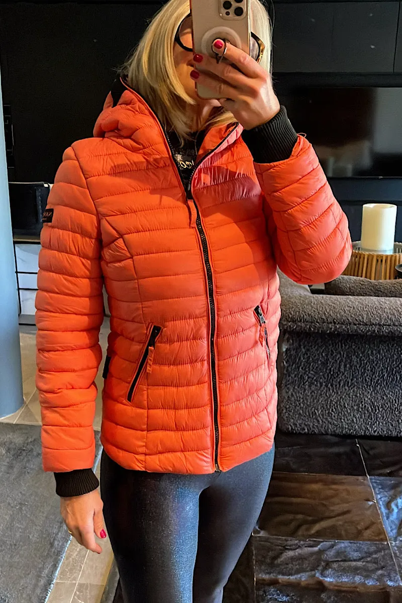 Navahoo Salmon Puffer Jacket