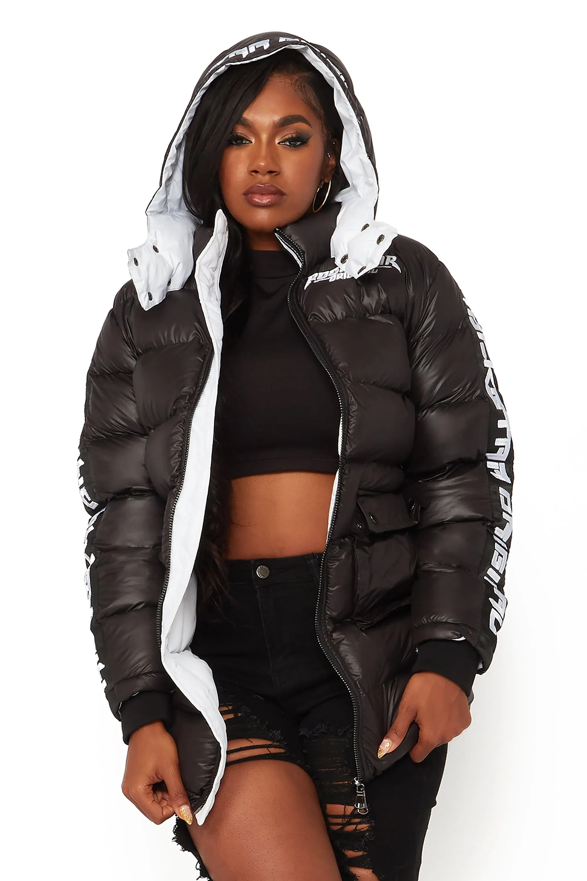 Nikita Black Long Puffer Jacket