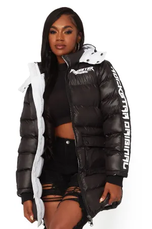 Nikita Black Long Puffer Jacket