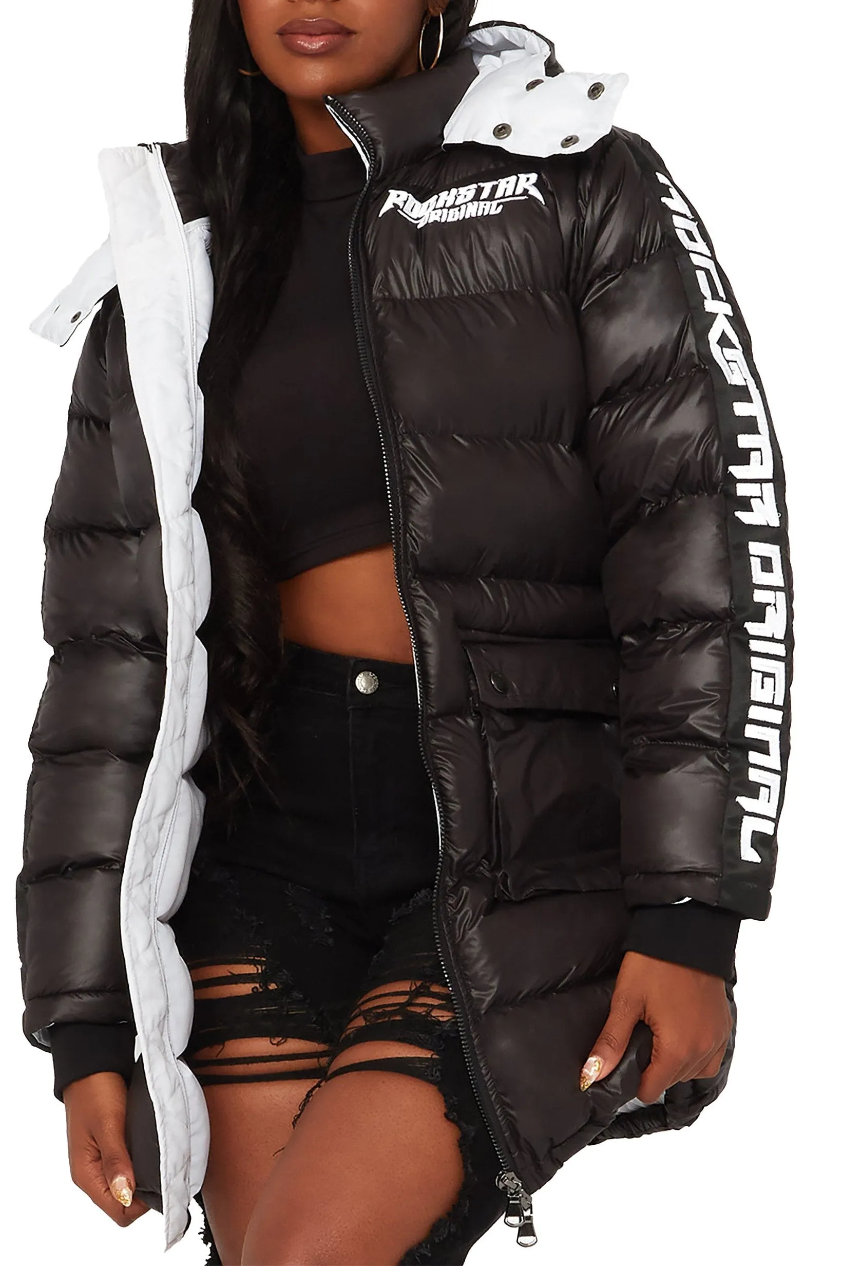 Nikita Black Long Puffer Jacket