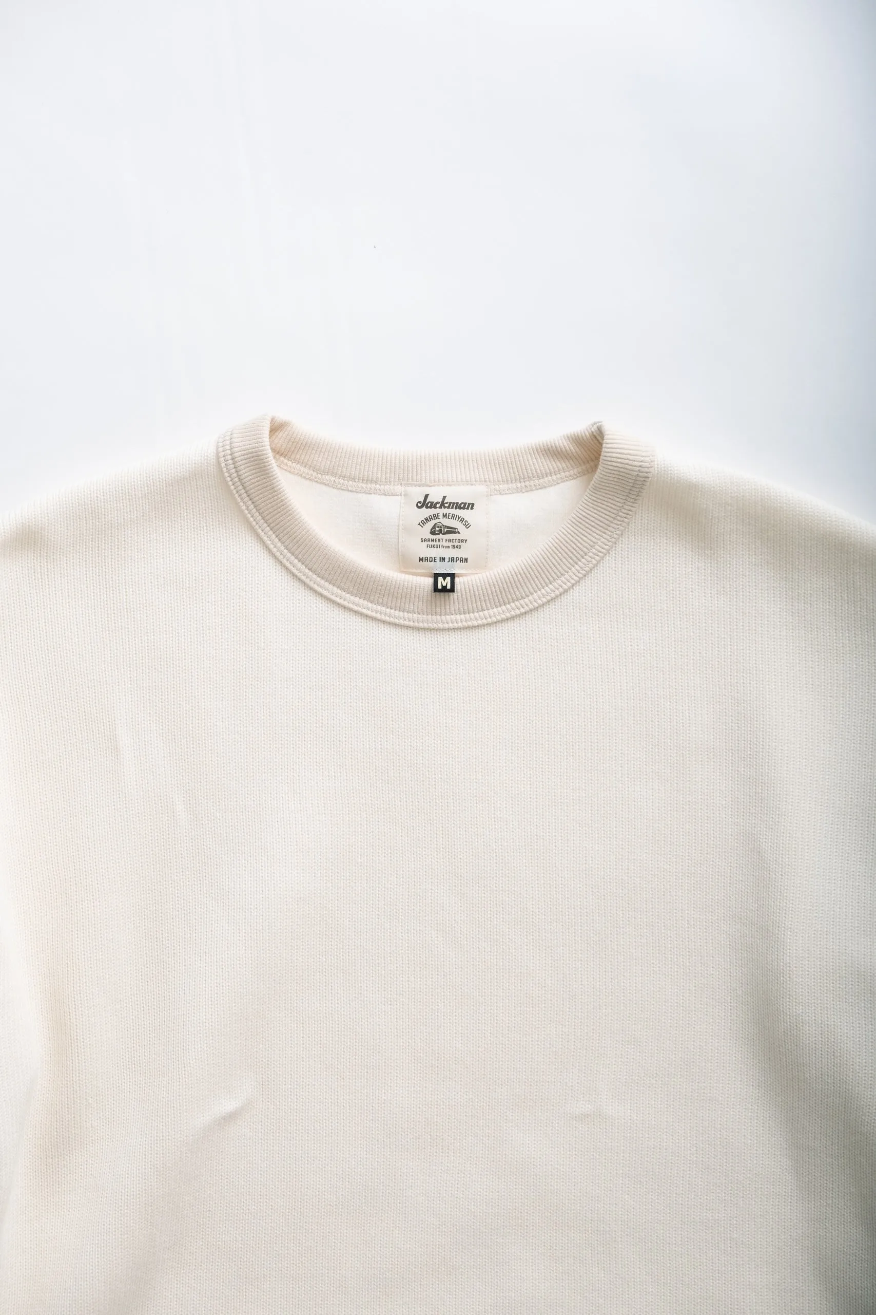 QUARTER KNIT HIMO L/S - IVORY