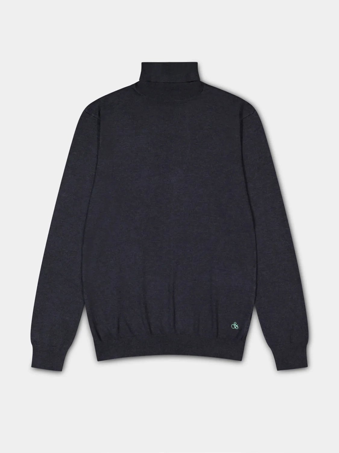 Regular-fit turtleneck pullover