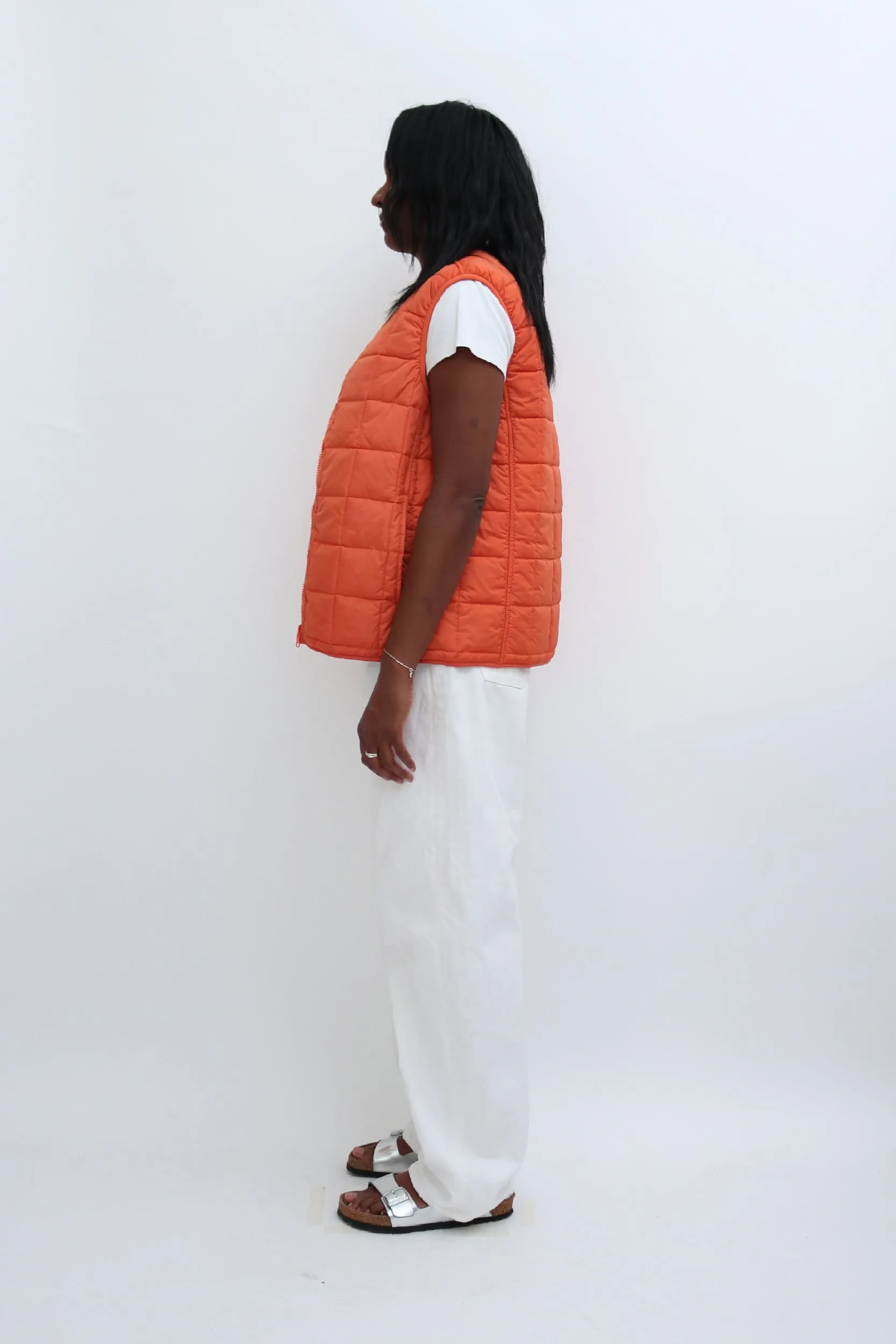 REVERSIBLE QUILTED GILET