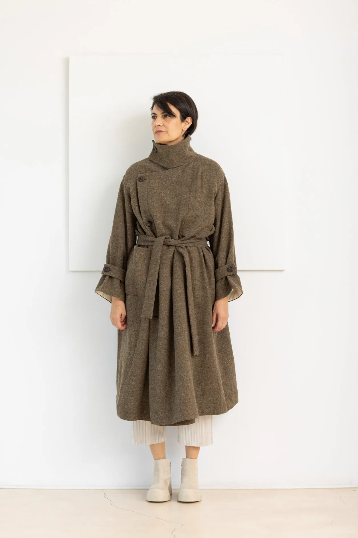 SOH LONG COAT OLIVA