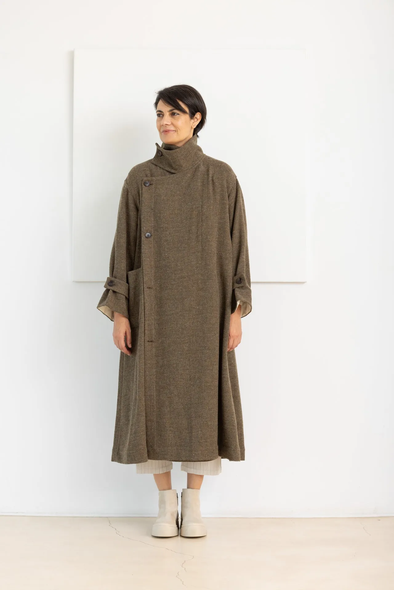 SOH LONG COAT OLIVA