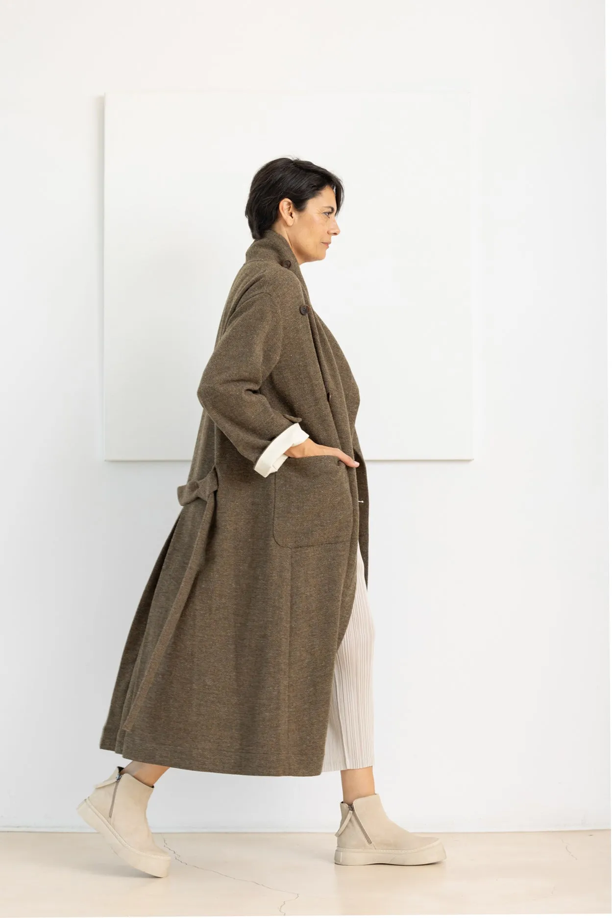 SOH LONG COAT OLIVA