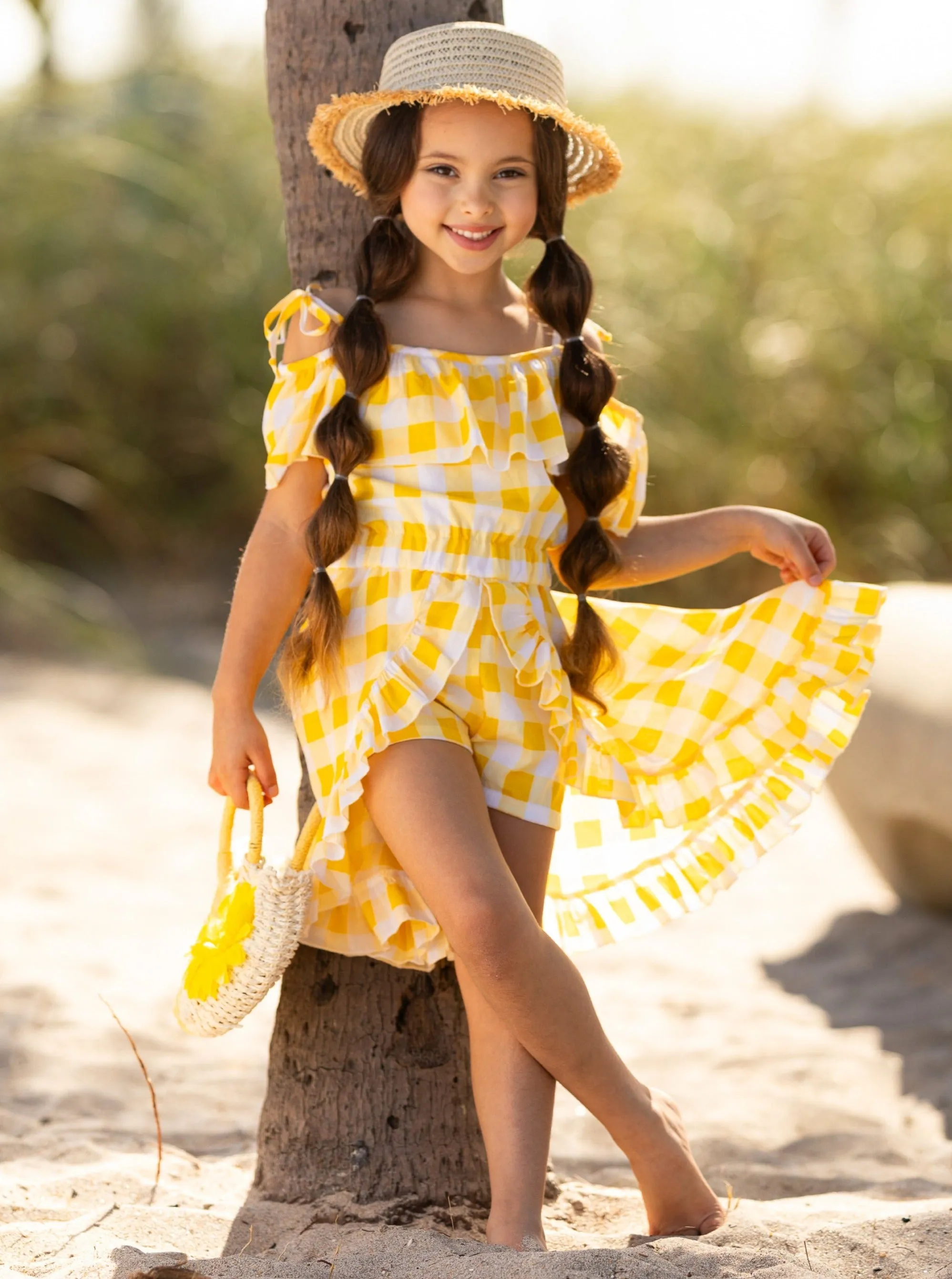 Sunshine State Of Mind Romper Dress