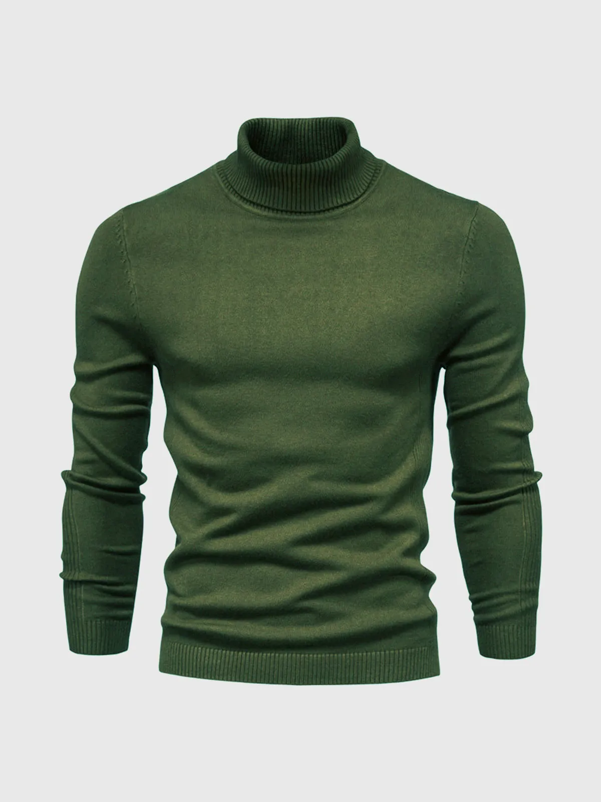 Turtleneck Washable Sweater