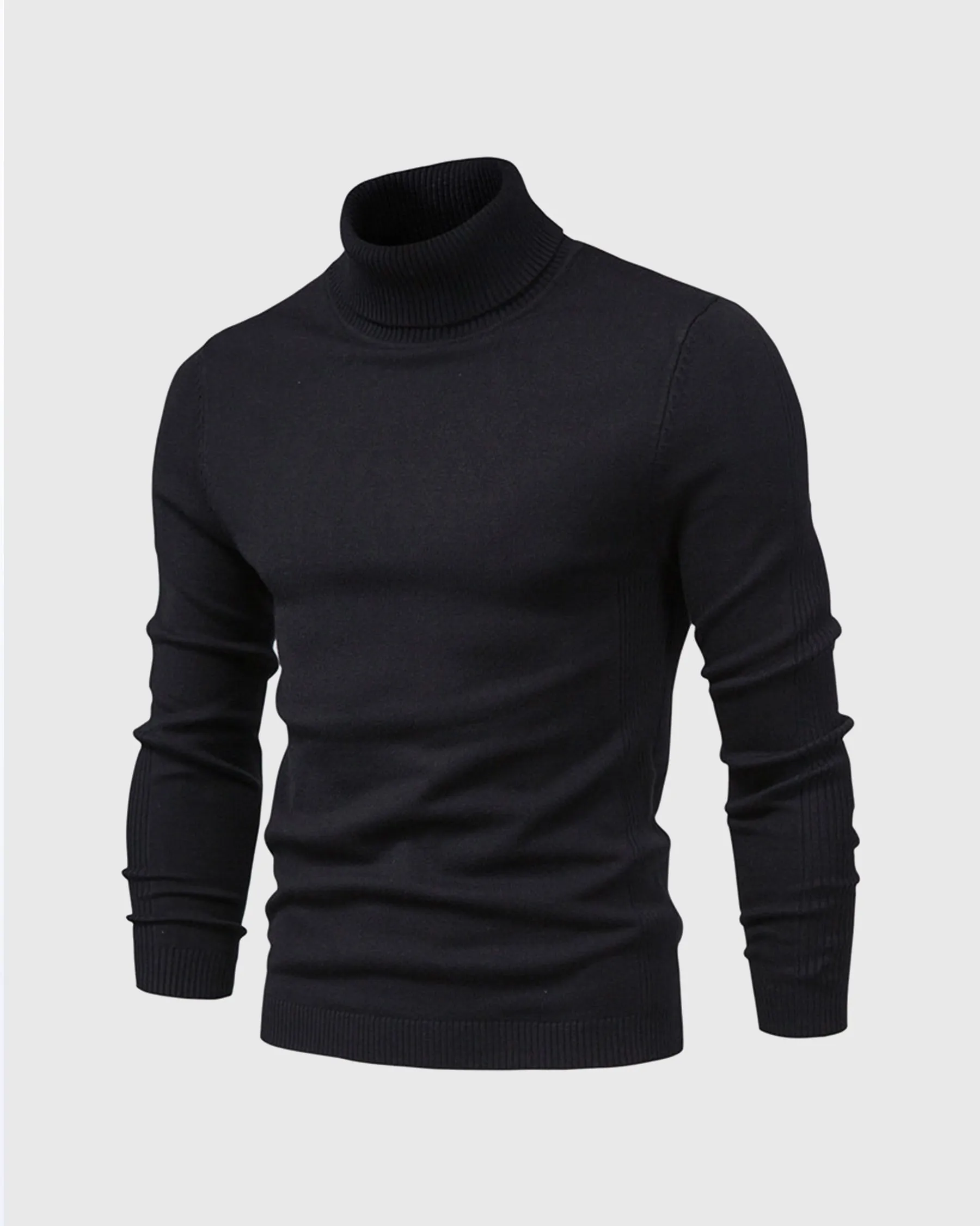 Turtleneck Washable Sweater