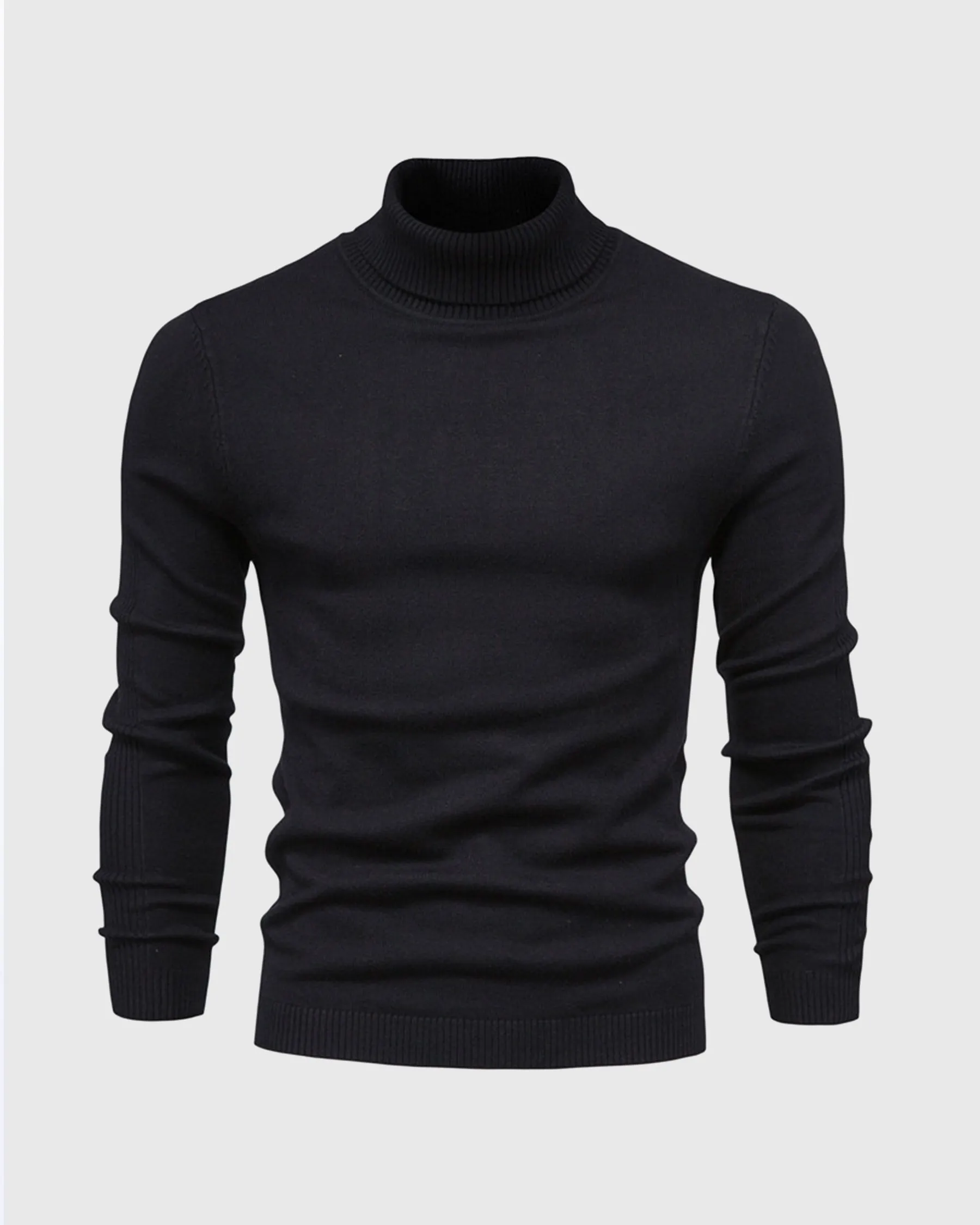 Turtleneck Washable Sweater