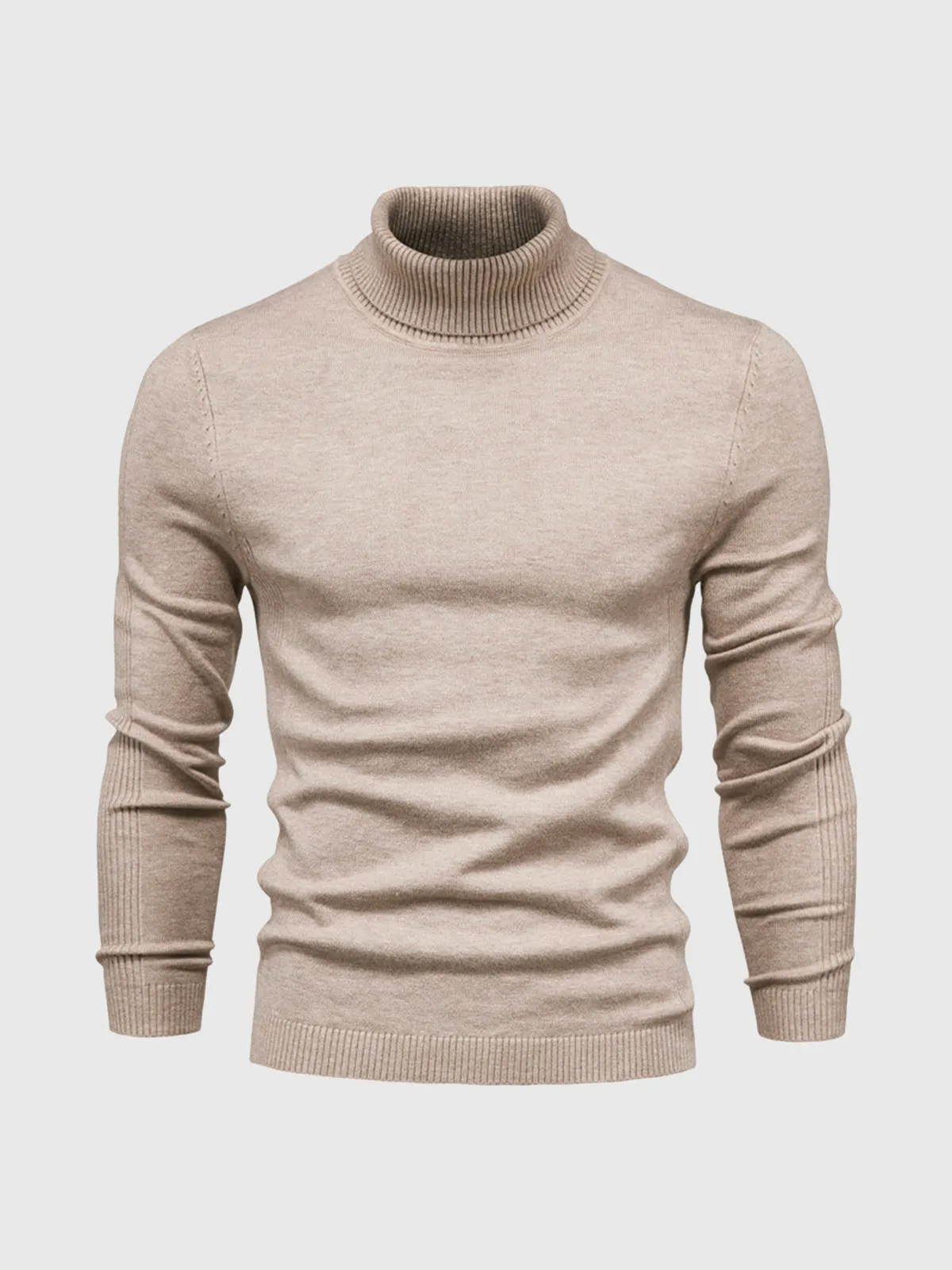 Turtleneck Washable Sweater